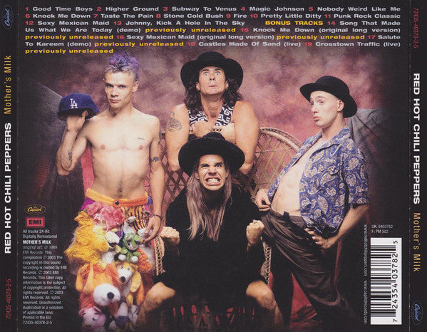 Red Hot Chili Peppers : Mother's Milk (CD, Album, RE, RM)