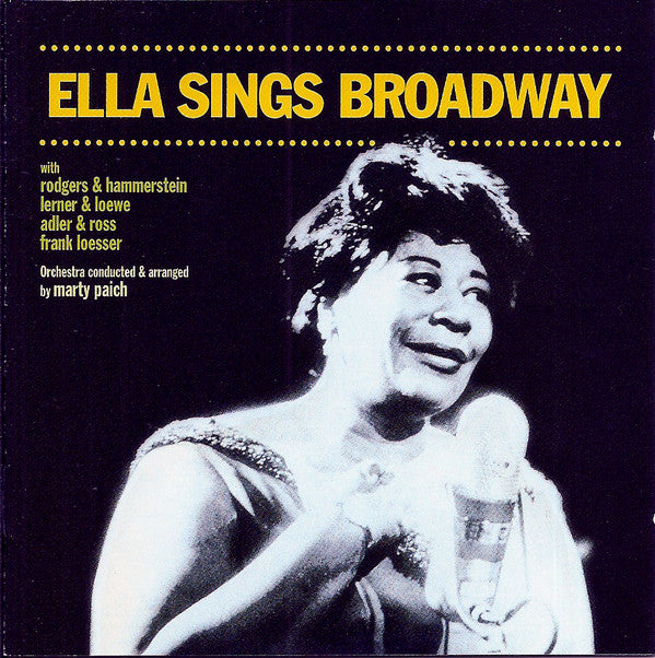 Ella Fitzgerald : Ella Sings Broadway + Ella Swings Gently With Nelson (CD, Comp, RM)