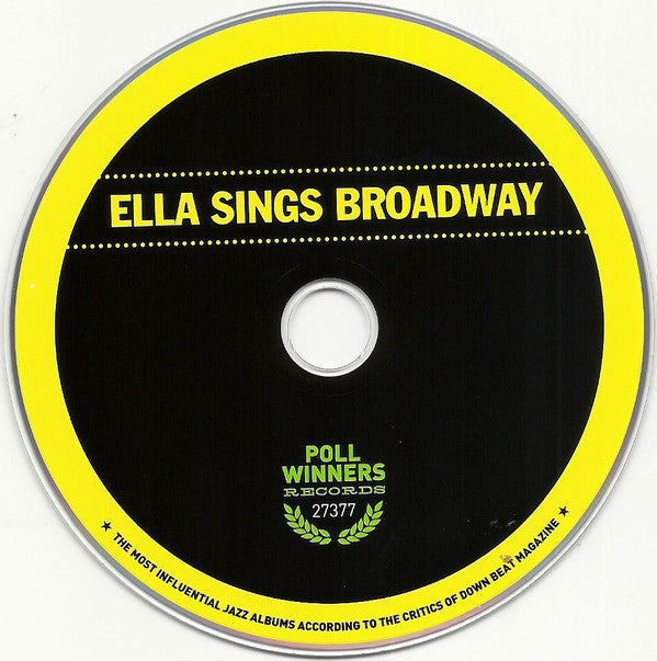 Ella Fitzgerald : Ella Sings Broadway + Ella Swings Gently With Nelson (CD, Comp, RM)