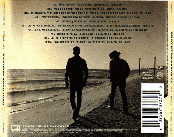 Brothers Osborne : Port Saint Joe (CD, Album)