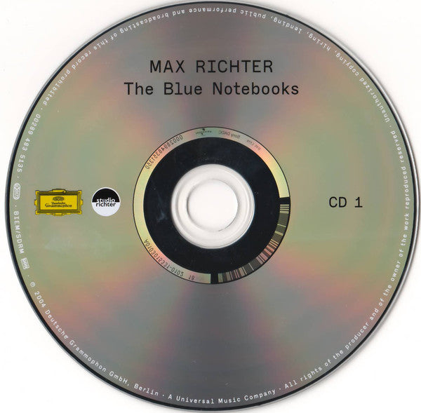 Max Richter : The Blue Notebooks (2xCD, Album, RE, S/Edition)