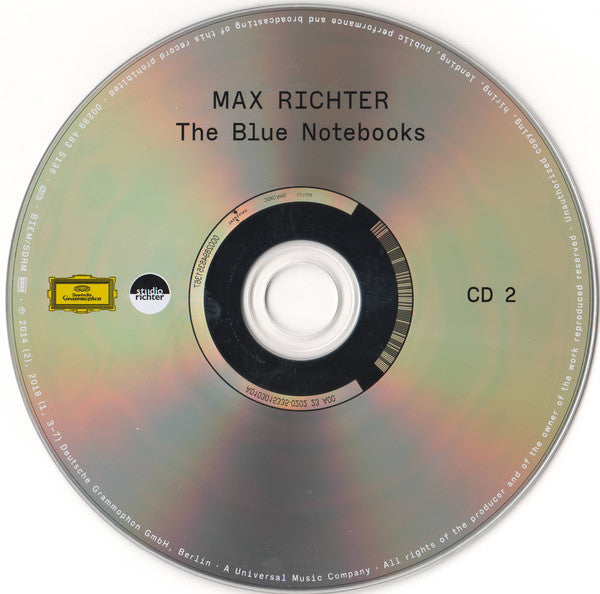Max Richter : The Blue Notebooks (2xCD, Album, RE, S/Edition)
