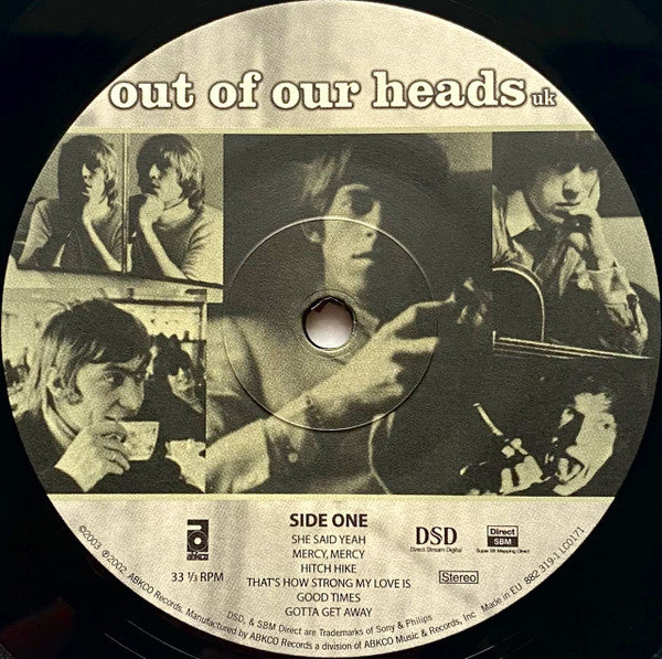 The Rolling Stones : Out Of Our Heads UK (LP, Album, Mono, RE, RM)