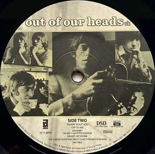 The Rolling Stones : Out Of Our Heads UK (LP, Album, Mono, RE, RM)