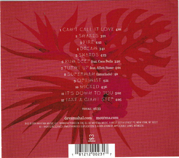 Deva Mahal : Run Deep (CD, Album)