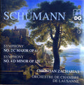 Robert Schumann, Orchestre De Chambre De Lausanne, Christian Zacharias : Symphony No. 2 C Major Op. 61 / Symphony No. 4 D Minor Op. 120 (SACD, Hybrid, Multichannel, Album)