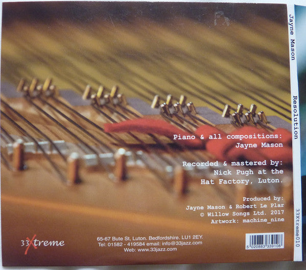 Jayne Mason : Resolution  (CD, Album)
