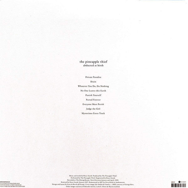 The Pineapple Thief : Abducted At Birth (2xLP, Album, RE, RM)
