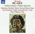 Howard Blake, Madeleine Mitchell : Howard Blake Music for Piano and Strings - Violin Sonata / Piano Quartet (CD, Album)