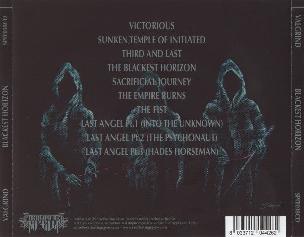 Valgrind : Blackest Horizon (CD, Album)