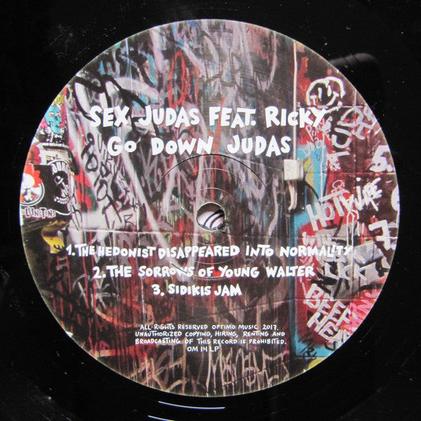 Sex Judas Feat. Ricky (43) : Go Down Judas (2x12", Album)
