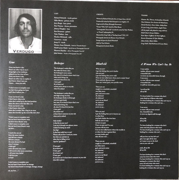 Richard Edwards (4) : Verdugo (LP, Album, Red)