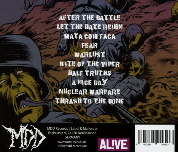 Nuclear Warfare (2) : Empowered By Hate (CD, Album)