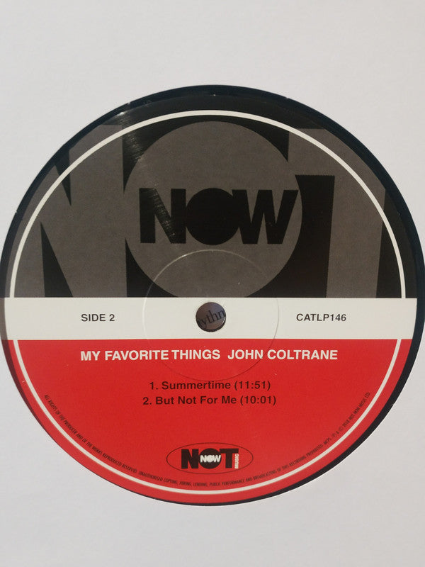 John Coltrane : My Favorite Things (LP, Album, Mono, RE)