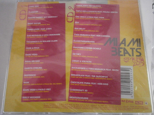 Various : Miami Beats Spring 2015 (2xCD, Comp)