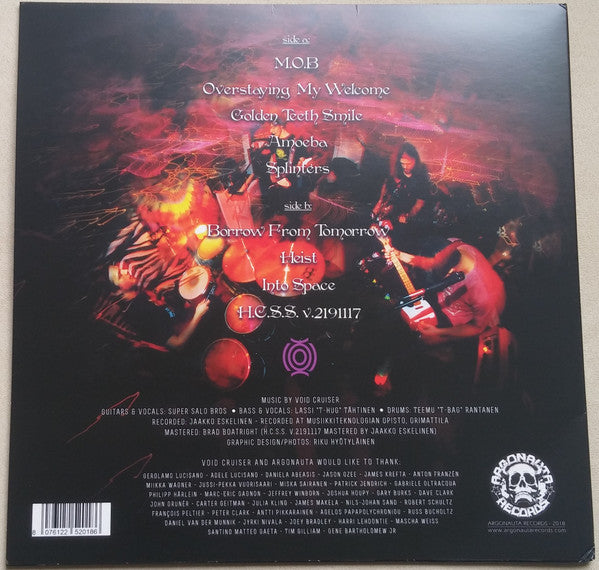 Void Cruiser : Overstaying My Welcome (LP, Ltd, RE, Red)