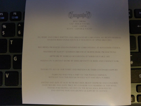 Garganjua : Through The Void (CDr, Album)