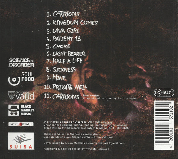 Science Of Disorder : Private Hell (CD, Album)