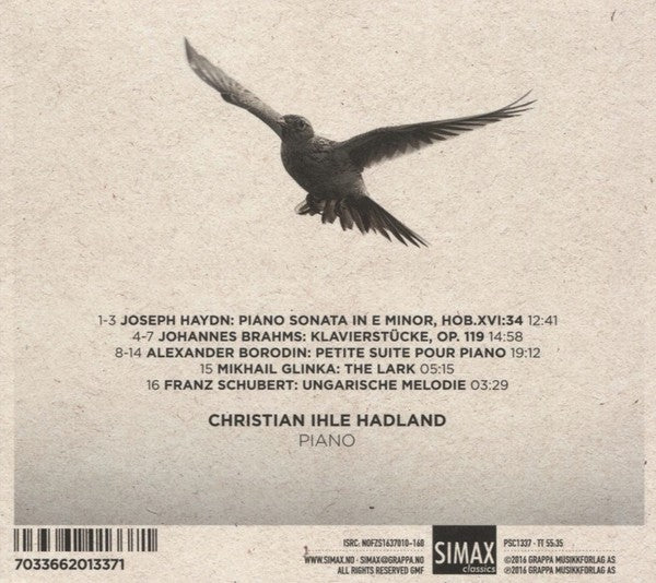Christian Ihle Hadland : The Lark (CD, Album)