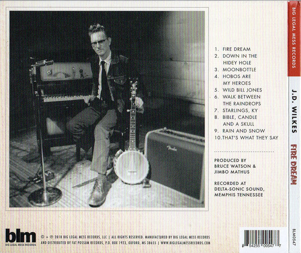 J.D. Wilkes : Fire Dream (CD)