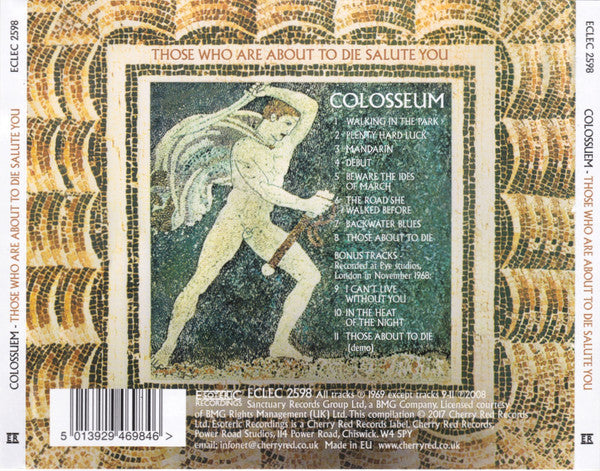 Colosseum : Those Who Are About To Die Salute You (CD, Album, RE, RM)