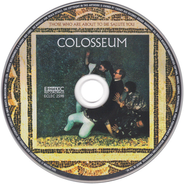 Colosseum : Those Who Are About To Die Salute You (CD, Album, RE, RM)