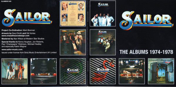 Sailor : The Albums 1974-78 (Box, Comp + 5xCD, Comp)