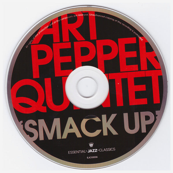 Art Pepper Quintet : Smack Up (CD, Album, RE, RM)