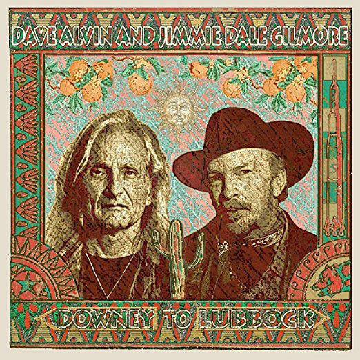 Dave Alvin & Jimmie Dale Gilmore : Downey To Lubbock (2xLP, Album, Gat)