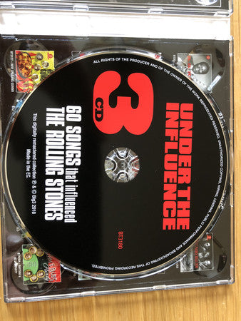 Various : Under The Influence: 60 Songs That Influenced The Rolling Stones (3xCD, Comp, RM, Dig)