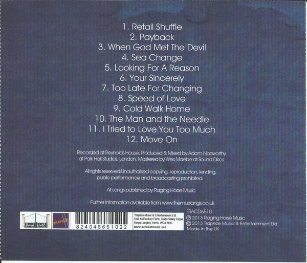 The Mustangs (22) : Speed Of Love (CD, Album)
