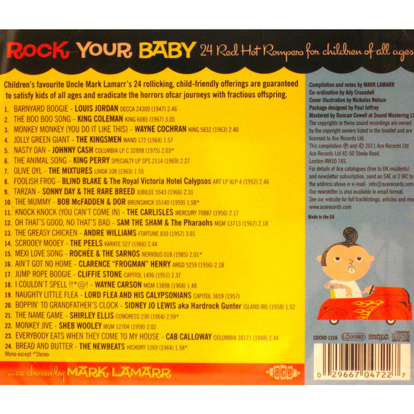 Various : Rock Your Baby - 24 Red Hot Rompers (CD, Comp, RM)