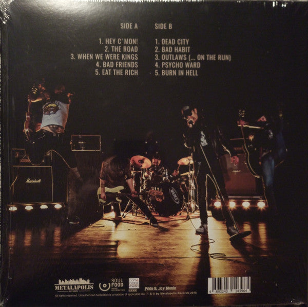 Motor City Mayhem : Shitfaced And Outta Luck (LP, Album)