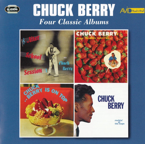 Chuck Berry : Four Classic Albums (2xCD, Comp, RM)