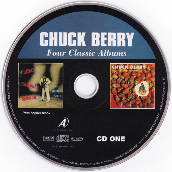 Chuck Berry : Four Classic Albums (2xCD, Comp, RM)