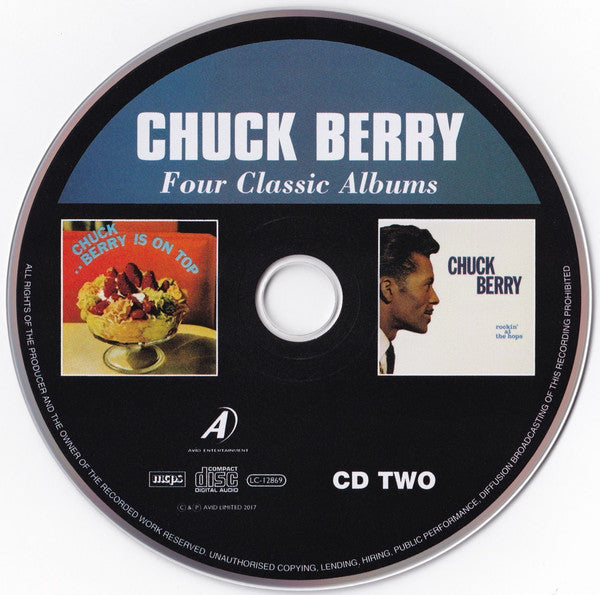 Chuck Berry : Four Classic Albums (2xCD, Comp, RM)