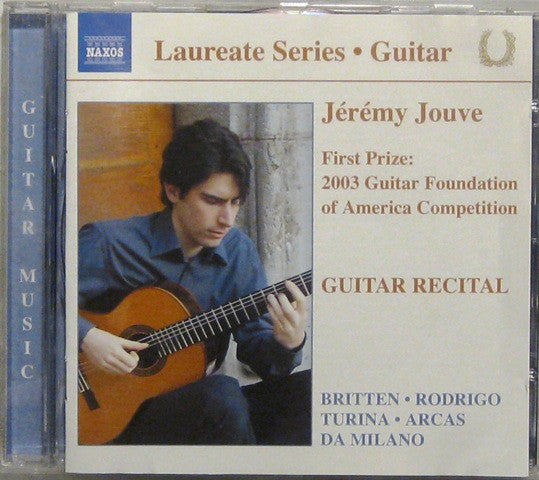 Jérémy Jouve : Guitar Recital (CD)