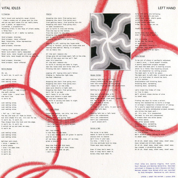Vital Idles : Left Hand (CD, Album)