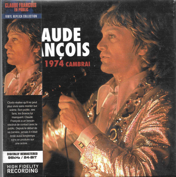 Claude François : En Public 1974 Cambrai (CD, Comp, RM)