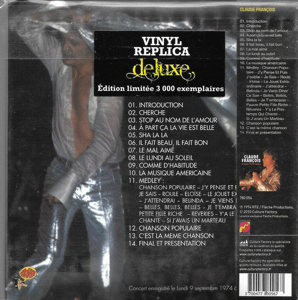 Claude François : En Public 1974 Cambrai (CD, Comp, RM)