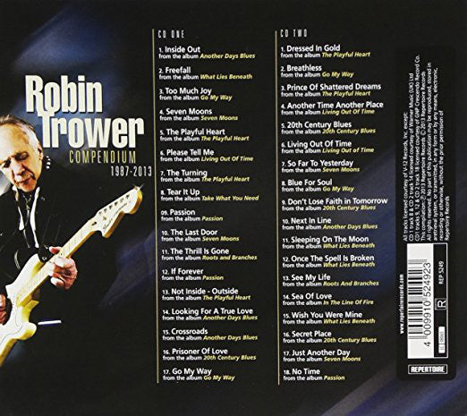 Robin Trower : Compendium 1987 - 2013 (2xCD, Comp)