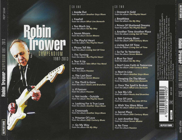 Robin Trower : Compendium 1987 - 2013 (2xCD, Comp)