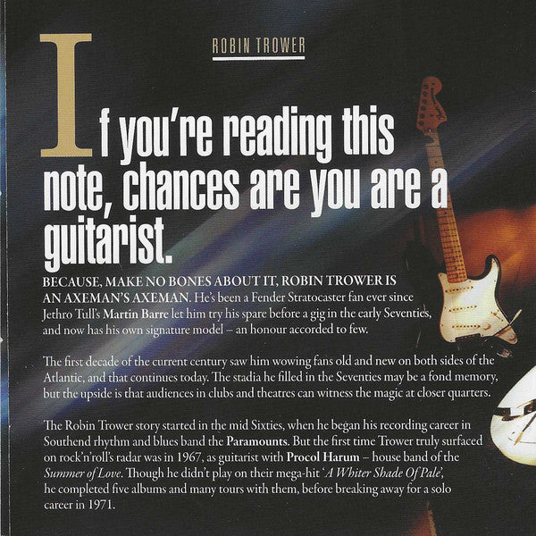 Robin Trower : Compendium 1987 - 2013 (2xCD, Comp)