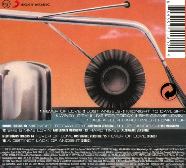 Sweet* : Off The Record (CD, Album, RE, RM, Dig)