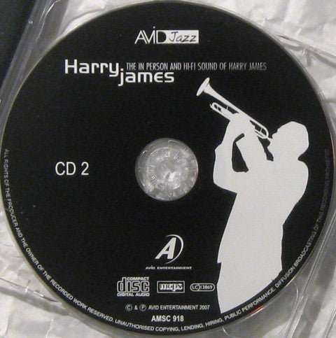 Harry James (2), Harry James And His Orchestra : The In Person And Hi-Fi Sound Of Harry James (2xCD, Comp, RM)