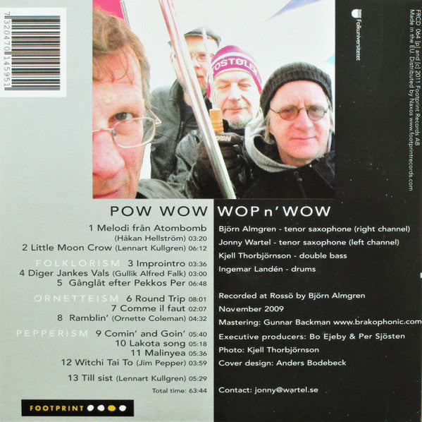 Pow Wow (7) : Wop N’ Wow (CD, Album)