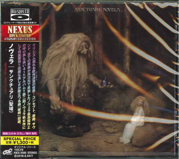 Novela : Sanctuary (CD, Album, RE, RM, Blu)