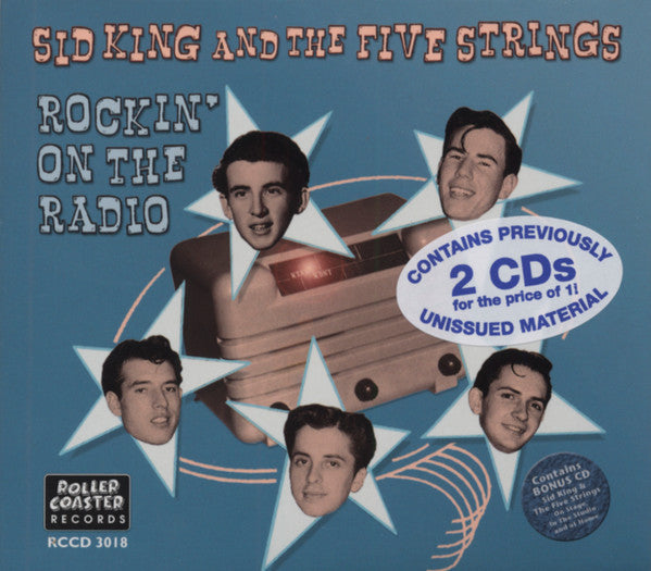 Sid King & The Five Strings : Rockin' On The Radio (2xCD, Comp)
