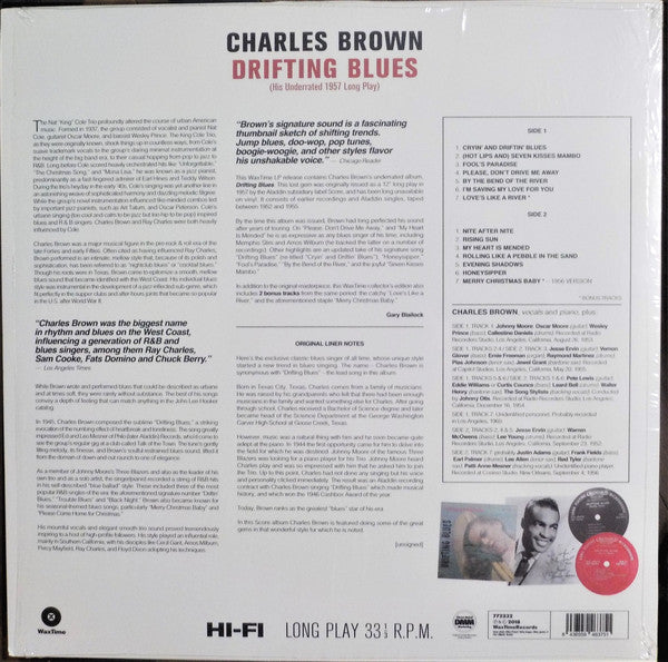 Charles Brown : Drifting Blues (LP, Album, Mono, RE)
