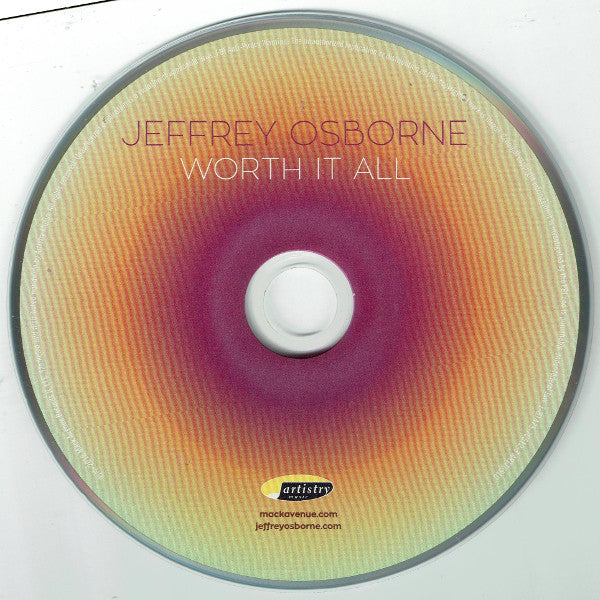 Jeffrey Osborne : Worth It All (CD, Album)